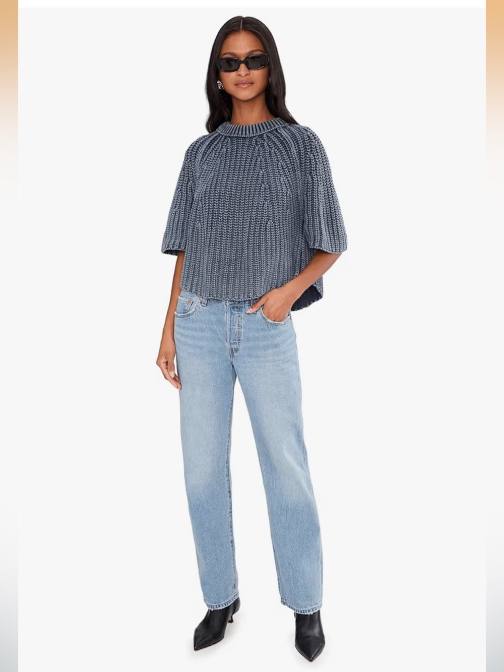 Free People Free People Amy Sweater Tee - Picture 4 of 6
